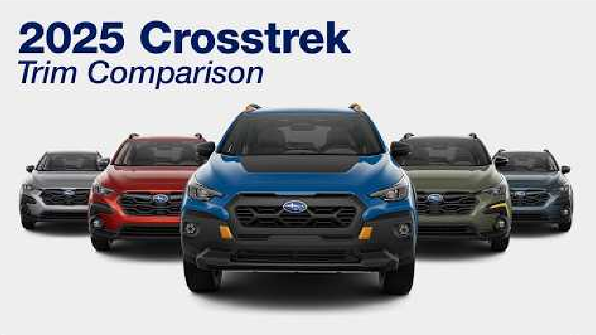 2025 Subaru Crosstrek Trim Comparison + Review